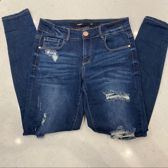 HARPER Skinny Distressed Jeans Size 25 - Picture 2 of 4
